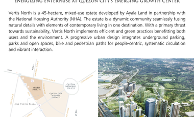 1,648 sqm. Office Space in One Vertis Plaza - Vertis North Quezon City for sale
