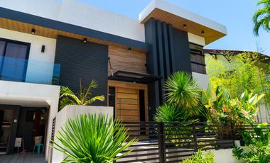 For Lease: Elegant Semi-Furnished Modern 2-Storey House in Prestigious Ayala Alabang
