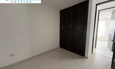 AGENCIA INMOBILIARIA POPAYAN, ALQUILA  APARTAMENTO EN TORRES DE MILANO, al norte de la ciudad.