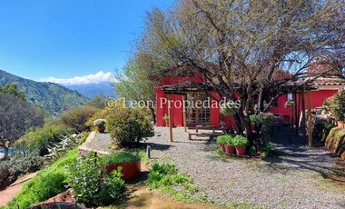 Se vende hermosa parcela con casa y piscina en condominio, sector los Naranjos, Curacavi