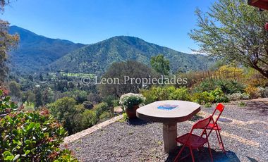 Se vende hermosa parcela con casa y piscina en condominio, sector los Naranjos, Curacavi