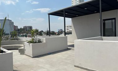 LOFT EJECUTIVO COLONIA LA PAZ AMUEBLAD Y EQUIPADO RENTA $15,000.00 CON MANTENIMIENTO INCLUIDO