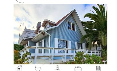 Se Vende Hermosa Casa  En Sector Muy Tranquilo De Algarrobo