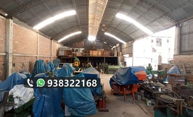 ALQUILER LOCAL COMERCIAL INDUSTRIAL SJL 1355m2 ó 688m2 CERCA AL TREN ELECTRICO