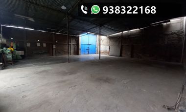 ALQUILER LOCAL COMERCIAL INDUSTRIAL SJL 1355m2 ó 688m2 CERCA AL TREN ELECTRICO