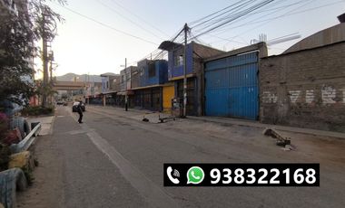 ALQUILER LOCAL COMERCIAL INDUSTRIAL SJL 1355m2 ó 688m2 CERCA AL TREN ELECTRICO