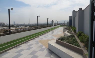 DPTO DE ESTRENO 65M2 EN MONTERRICO: 2 HABIT, 2 BAÑOS, 1 ESTAC:S/ 3,200