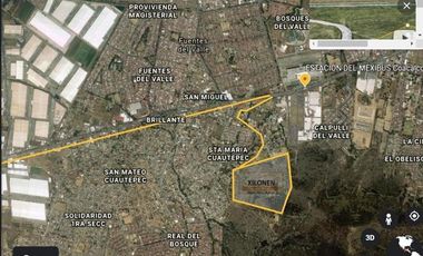 TERRENO EN VENTA EN TULTITLÁN EDO. DE MÉX. IDEAL PARA DESARROLLAR: CENTRO DE DISTRIBUCIÓN, BODEGAS.