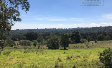 Rancho de Oportunidad con Pozo 31 Hectáreas en Venta. ¡¡¡ Bella Ecología !!! en Villa del Carbón Edo. Méx. Con los servicios necesarios, a solo 7 Min.