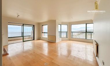 VIÑA DEL MAR VENDE PARTAMENTO 4D VISTA MAR MEJOR UBICACION