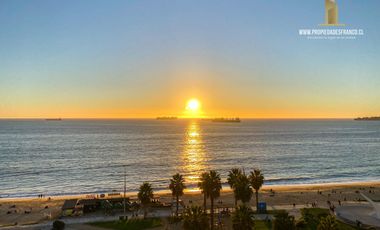 VIÑA DEL MAR VENDE PARTAMENTO 4D VISTA MAR MEJOR UBICACION