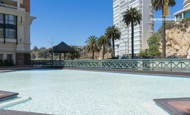 VIÑA DEL MAR VENDE PARTAMENTO 4D VISTA MAR MEJOR UBICACION
