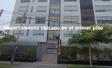 Fabuloso Flat En Primer Piso Chacarilla Surco