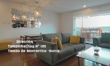 Fabuloso Flat En Primer Piso Chacarilla Surco