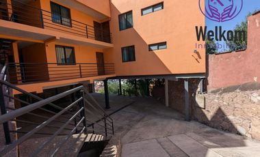 DEPARTAMENTO EN RENTA AMUEBLADO A UN COSTADO DEL HOTEL CHOCOLATE EN GUANAJUATO CAPITAL, MODELO 1