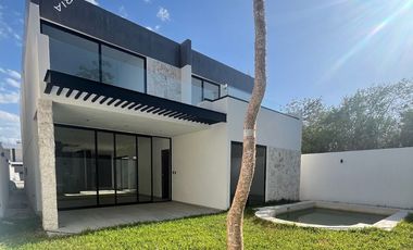 Casa nueva en venta con amenidades premium en una de las mejores privadas de Mérida.