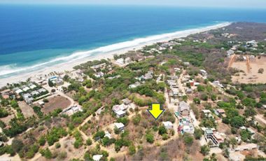 SE VENDE UN TERRENO EN RISCO CON BONITA VISTA AL MAR, EN PLAYA BARRA DE NAVIDAD, PTO. ESC. OAX.