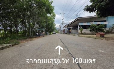 2 Houses in the Heart of Rayong City!! Prime Location on Sukhumvit Road!! Great for Apartment or Rental Business – High Profit Potential!!