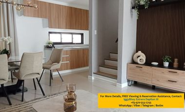 Available For Acquisition: 3-Bedroom w/3-T&B 2-Storey RFO Unit at AHANNA RESIDENCES Antipolo - 2-Car Garage Deluxe TH with Huge Discounts!