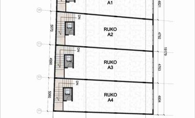 Minimalist 2-Storey Shophouse, Very Busy and Strategic Location in Legian, Kuta