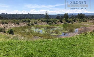 Rancho de Oportunidad con Pozo y Bella Ecología en Villa Del Carbón Edo. Méx., con los servicios necesarios, a solo 7 Min. Del Jardín Central