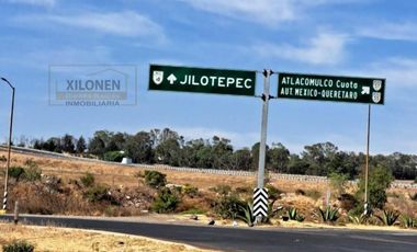 Terreno Comercial sobre el Libramiento Antonio Huitrón en Jilotepec Edo. de Méx. Ubicación Estratégica a 200 mts.