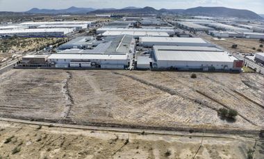 Terreno industrial en Venta dentro del Parque industrial Querétaro macrolote