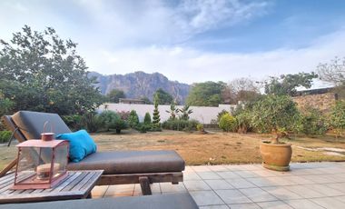 Venta Casa de un Nivel con Hermosa Vista en Tepoztlán