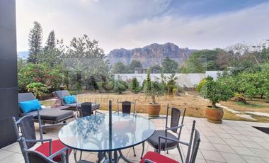 Venta Casa de un Nivel con Hermosa Vista en Tepoztlán