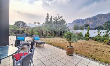 Venta Casa de un Nivel con Hermosa Vista en Tepoztlán