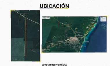 38 HECTÁREAS PARA DESARROLLO MIXTO CERCA DE TULUM