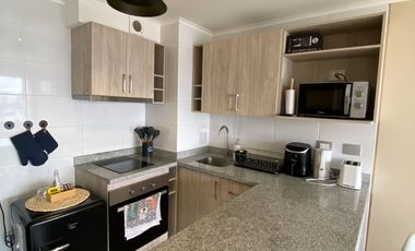 Arriendo Departamento 1 doritorio a pasos del centro y palza de armas de Chillán  de 1 dormitorio 1 baño cocina full euipada