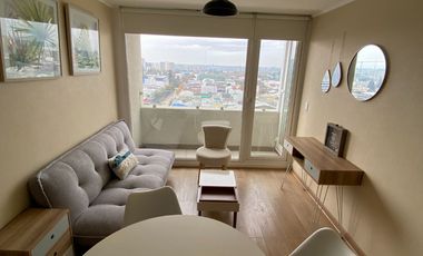 Arriendo Departamento 1 doritorio a pasos del centro y palza de armas de Chillán  de 1 dormitorio 1 baño cocina full euipada