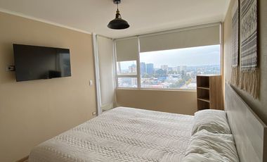 Arriendo Departamento 1 doritorio a pasos del centro y palza de armas de Chillán  de 1 dormitorio 1 baño cocina full euipada