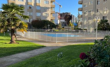 Departamento en Arriendo, 100 M2, 3D, 2B, Condominio Valle del Sol, Temuco