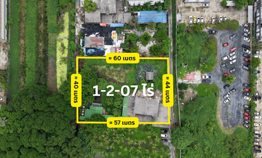 Profit is clear at this price! Land for sale on Ramkhamhaeng 157/1 — only 360 meters from Nom Klao Station. Ideal for housing development