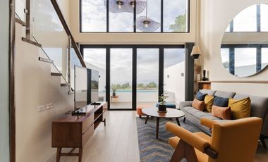 Modern Villa with Taal Lake Views