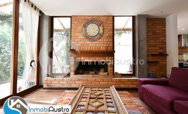 Challuabamba, Venta de Hermosa Casa Estilo Rústico Moderno