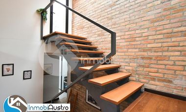 Challuabamba, Venta de Hermosa Casa Estilo Rústico Moderno