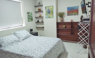 ARRIENDO APARTAMENTO AMOBLADO POR MESES  SANTA MONICA NORTE CALI   ED. ALEJANDRIA