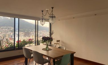 Departamento de renta o venta sector González Suárez, 2 dorms con baño, preciosa vista a la ciudad