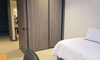 Bonito departamento amueblado nuevo en Be Grand del Valle