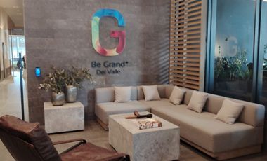 Bonito departamento amueblado nuevo en Be Grand del Valle
