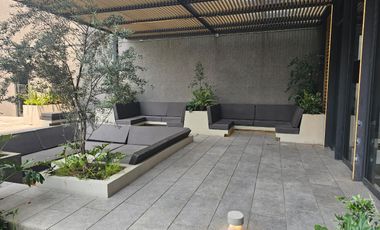 Bonito departamento amueblado nuevo en Be Grand del Valle