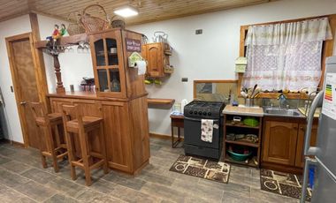 Casa cabaña urbano Los Lleuques turístico Termas de Chillán