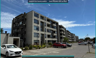 En venta departamento muy soleado ubicado en condominio de Huertos Familiares.
