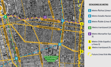 ARRIENDO LOCAL COMERCIAL AV. VICUÑA MACKENNA, ÑUÑOA