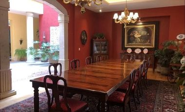 VENTA RESIDENCIA ESTILO COLONIAL MEXICANO EN BOSQUES DE LAS LOMAS CAS_5125 CM