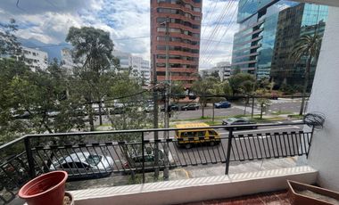 Departamento de Renta de dos dormitorios en Sector Hotel Quito