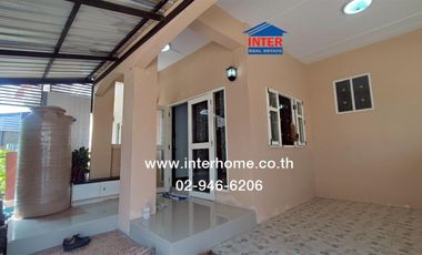 2-storey townhouse, 21 sq m., Nanthicha Village 3/8, Soi 5, Ban Kluai-Sai Noi Road, Kanchanaphisek Road, Sai Noi, Nonthaburi